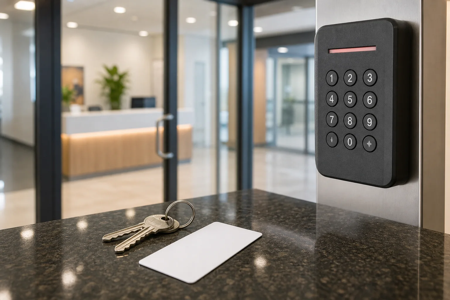 Commercial locksmith service