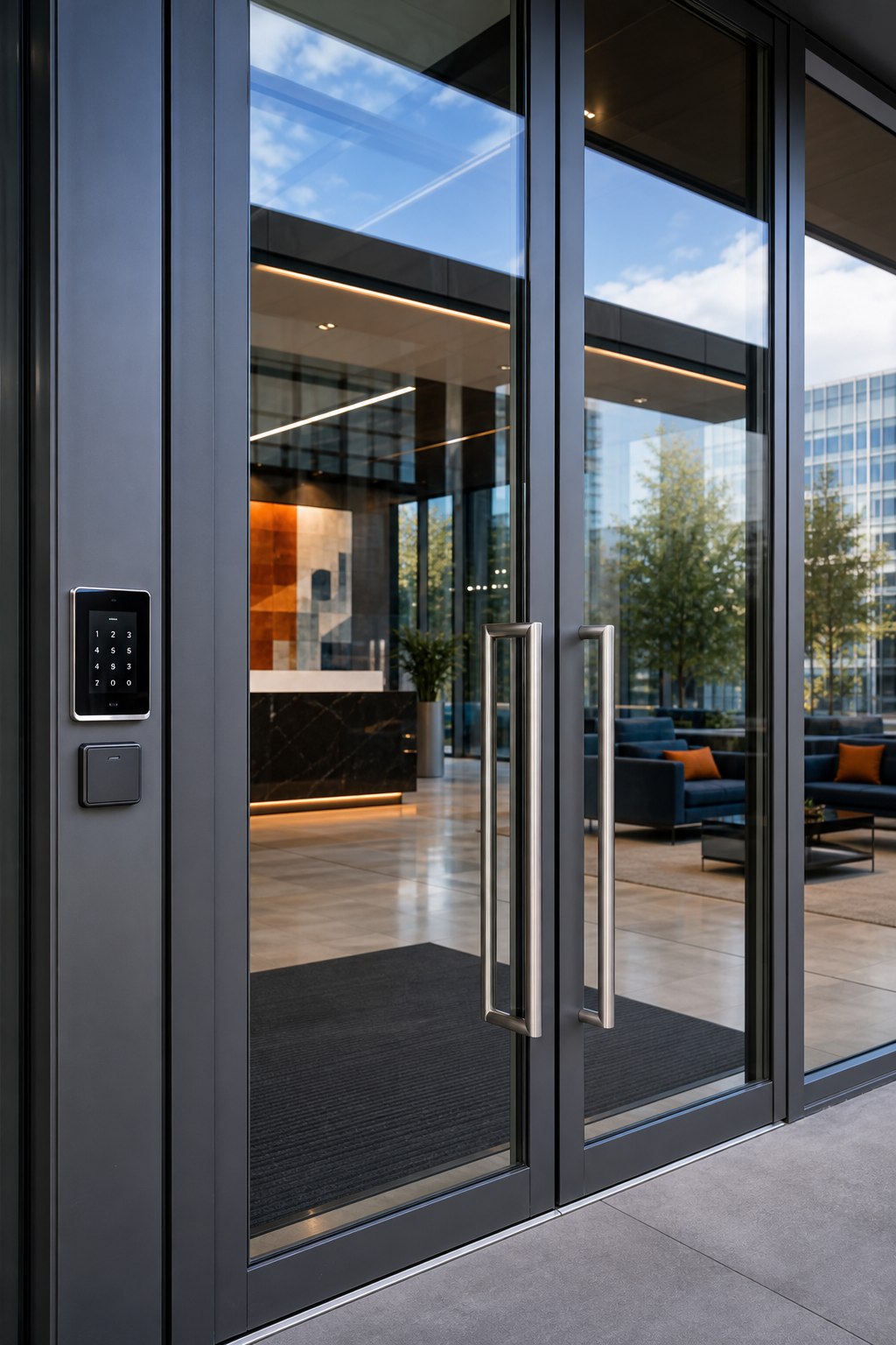 Commercial locksmith service