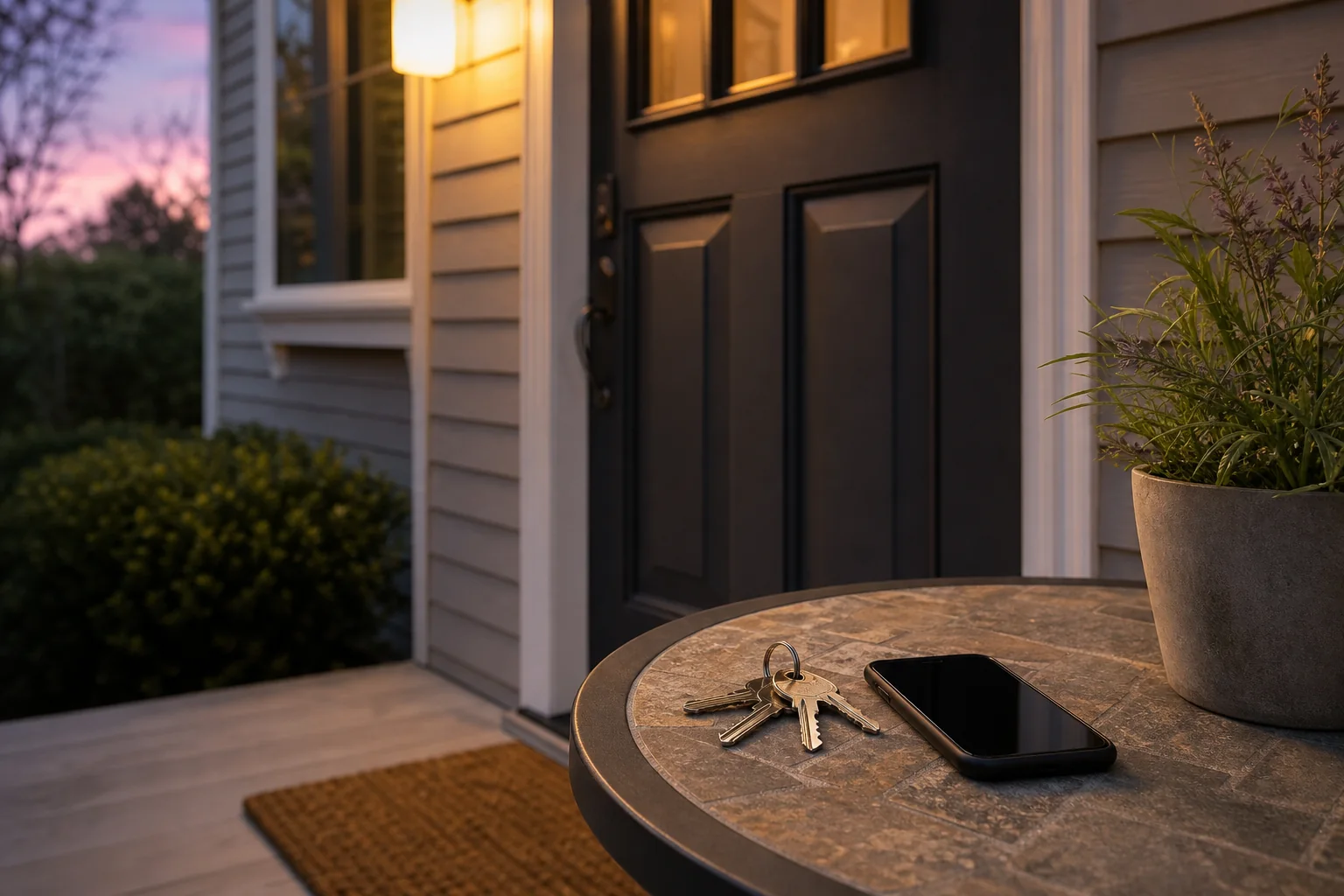 Lockout locksmith service